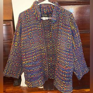 Colorful 100% Wool jacket